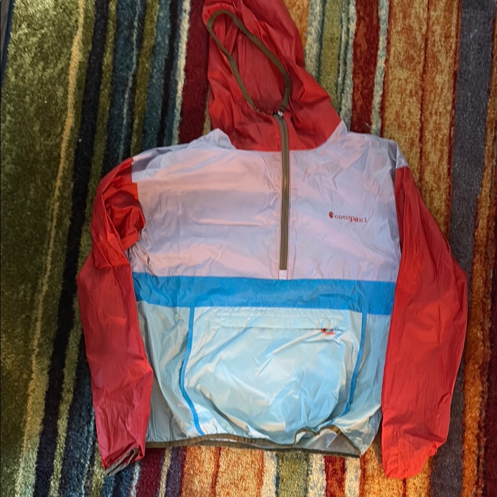 Cotopaxi Windbreaker with Half-Zip Design